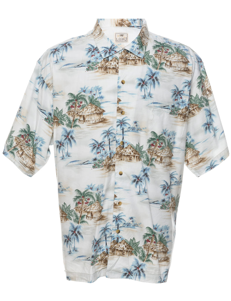 Tropical Hawaiian Shirt - L