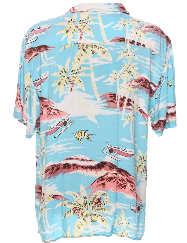 Tropical Hawaiian Shirt - L