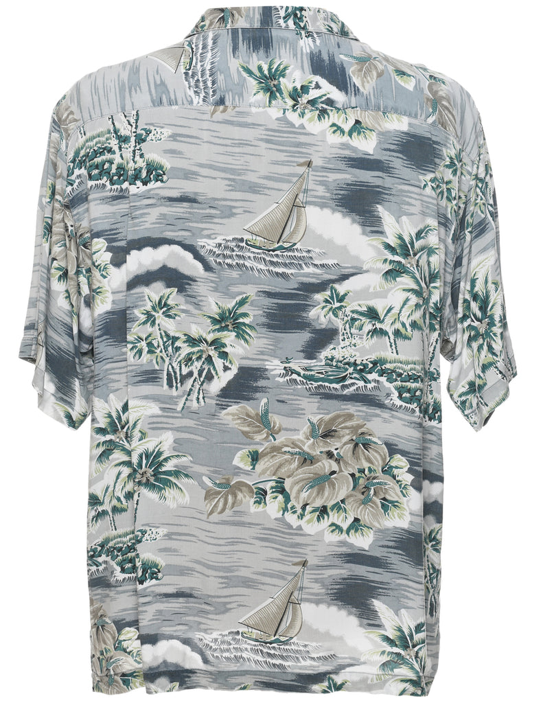 Tropical Hawaiian Shirt - L