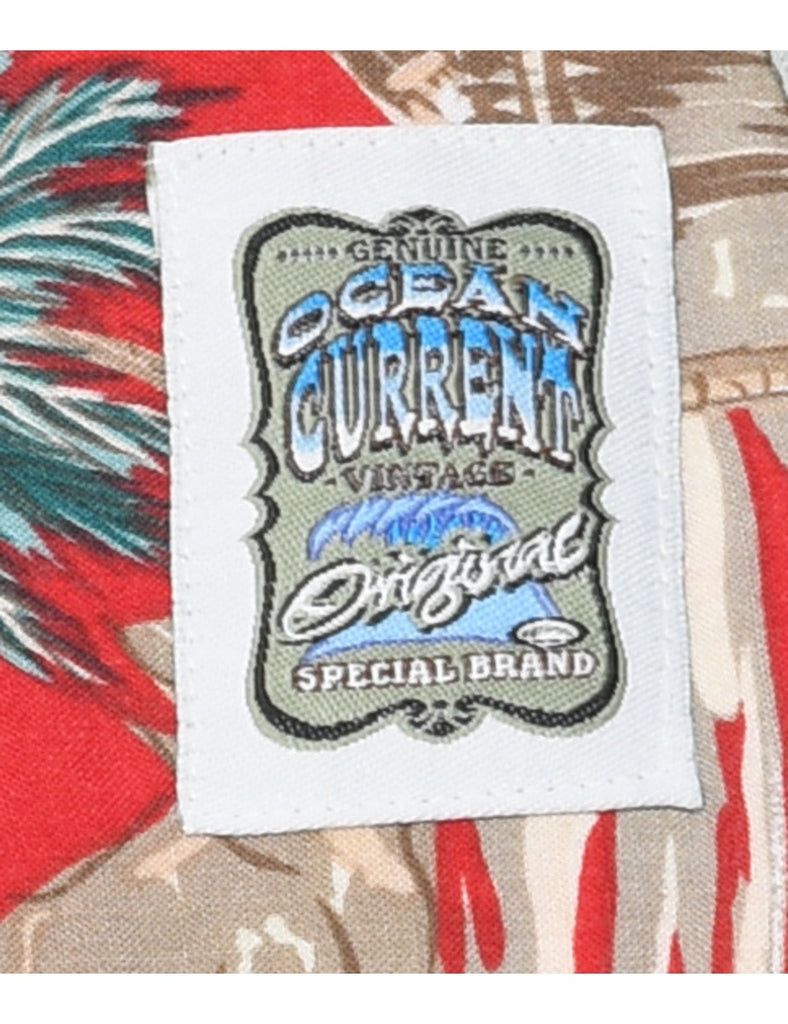 Tropical Hawaiian Shirt - M