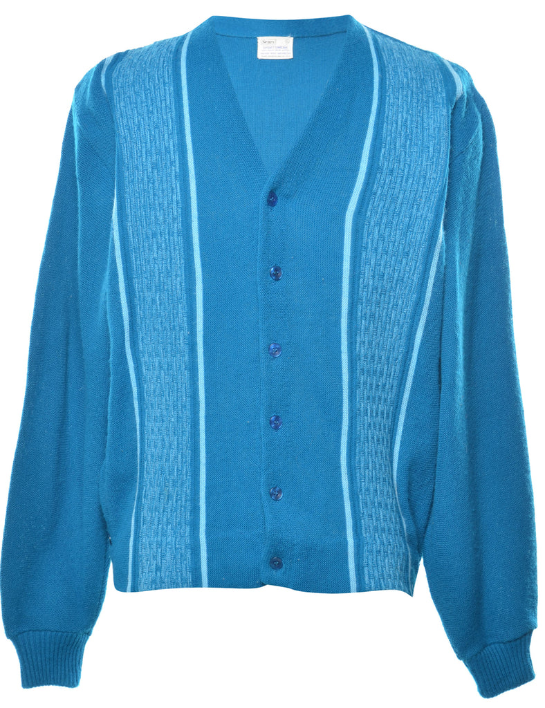 Turquoise Cardigan - L