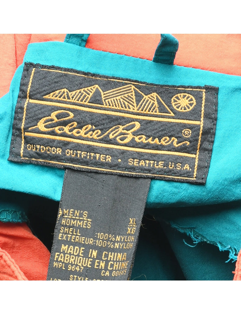 Turquoise Nylon Jacket - XL
