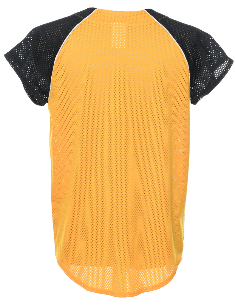 Two Tone Steelers Plain T-shirt - M