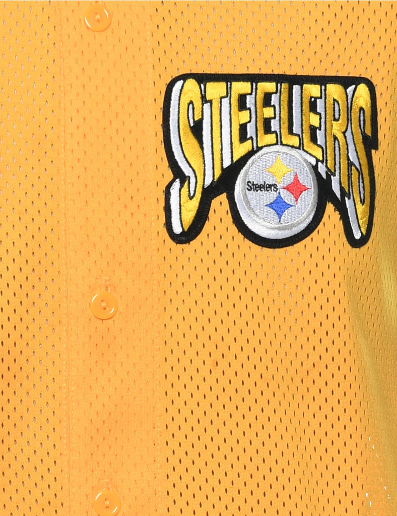 Two Tone Steelers Plain T-shirt - M