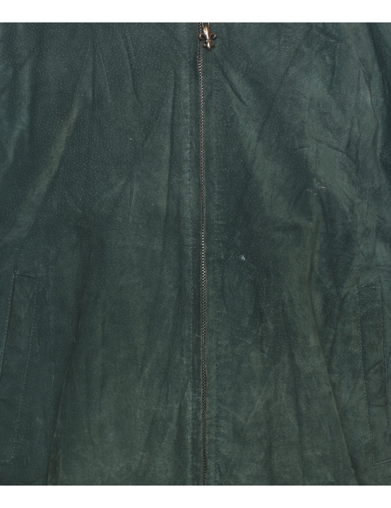 Two Tone Suede Jacket - L