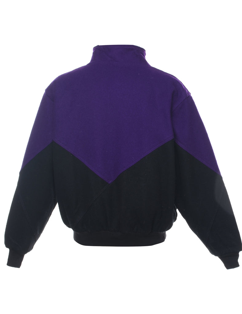 Two Tone Wool Jacket - L