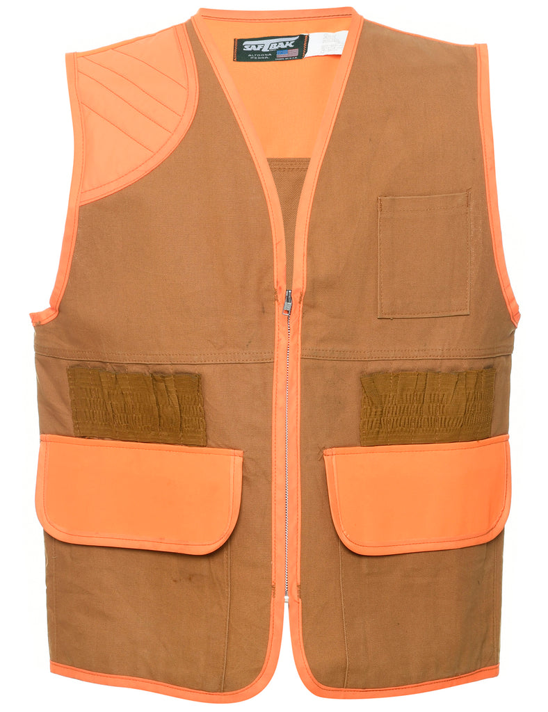 Utilitarian Workwear Waistcoat - L