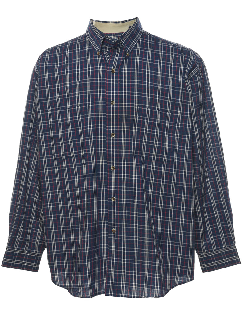 Van Heusen Checked Shirt - L