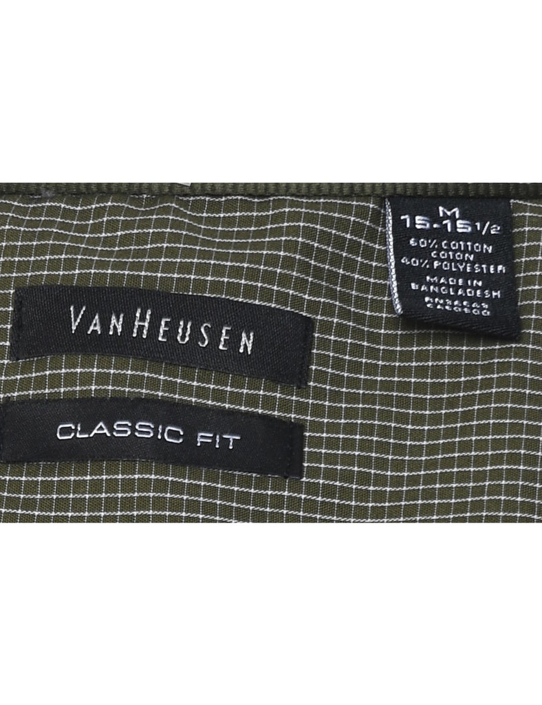 Van Heusen Checked Shirt - M