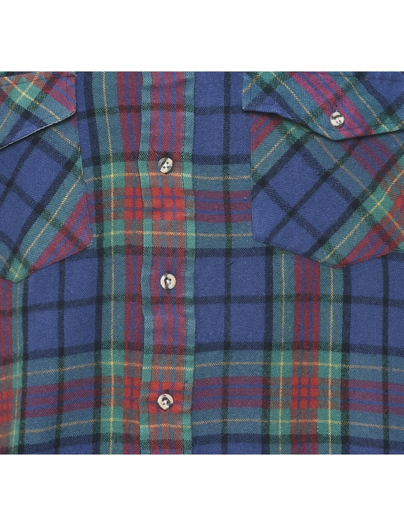 Van Heusen Plaid Shirt - L