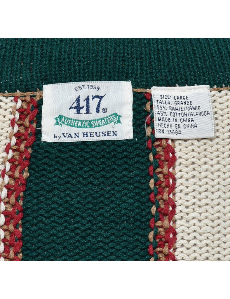 Van Heusen Striped Jumper - L