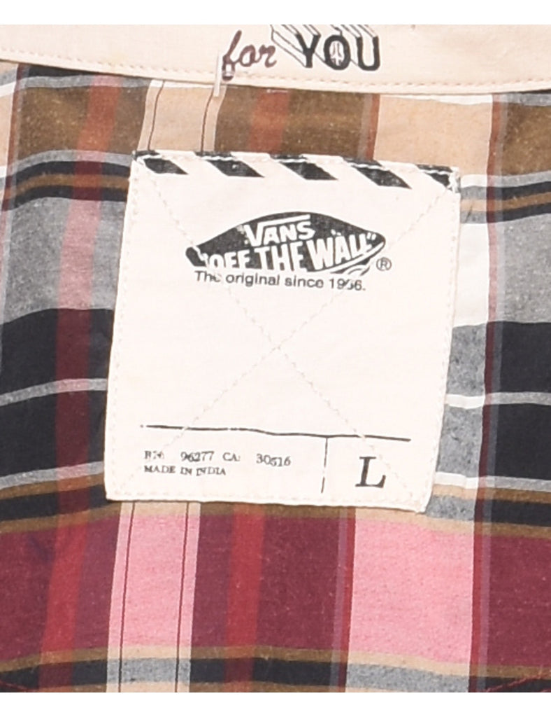 Vans Checked Western Shirt - L