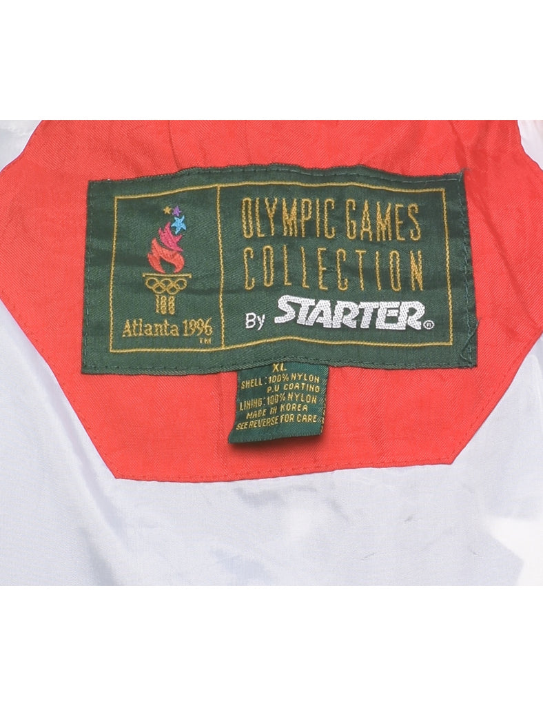 Vintage 1996 Atlanta Olympics Starter Windbreaker - XL