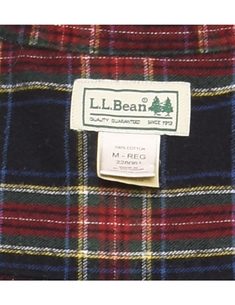 Vintage L.L. Bean Checked Shirt - M
