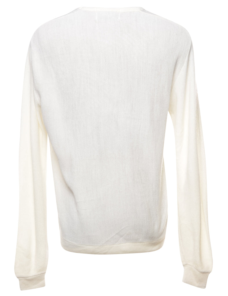 White Jumper - L