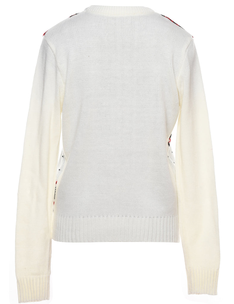 White Jumper - M