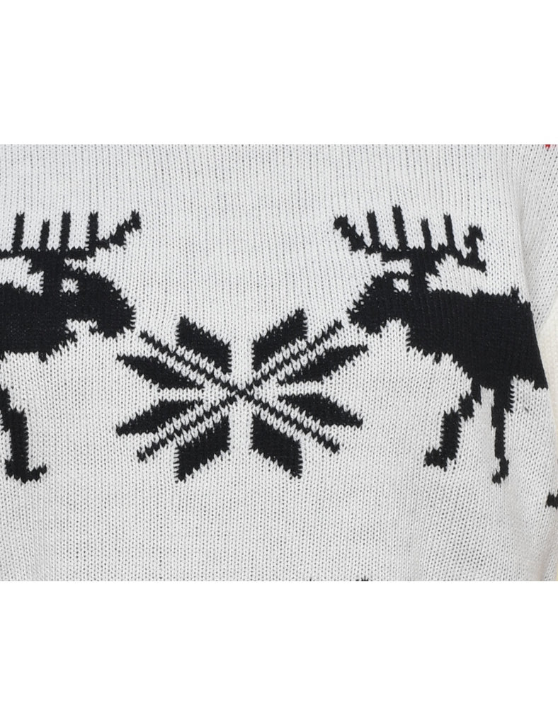 White Jumper - M