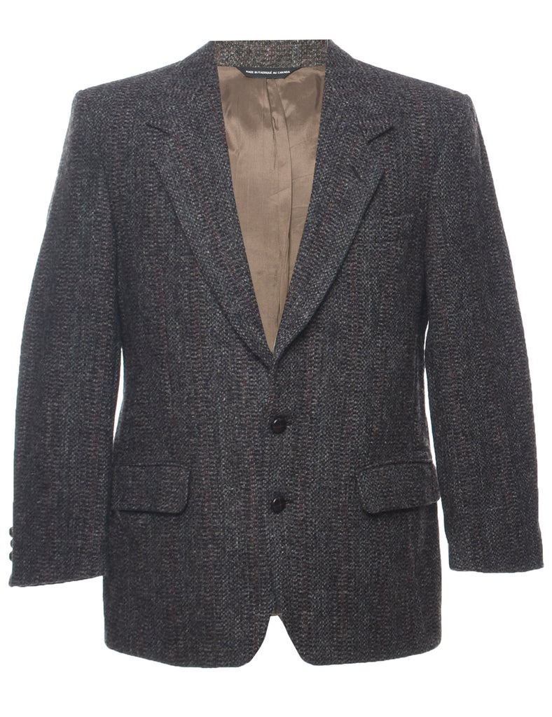 Wool Dark Grey Blazer - L