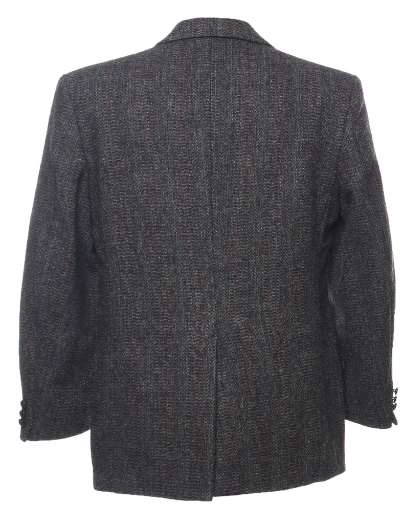 Wool Dark Grey Blazer - L