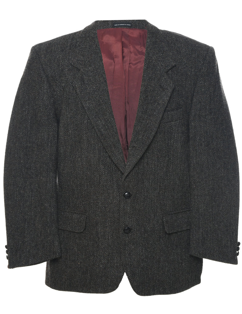 Wool Harris Tweed Blazer - L