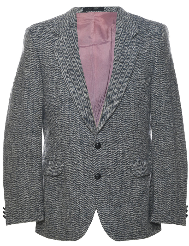 Wool Harris Tweed Blazer - M