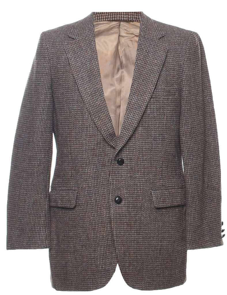 Wool Harris Tweed Blazer - M