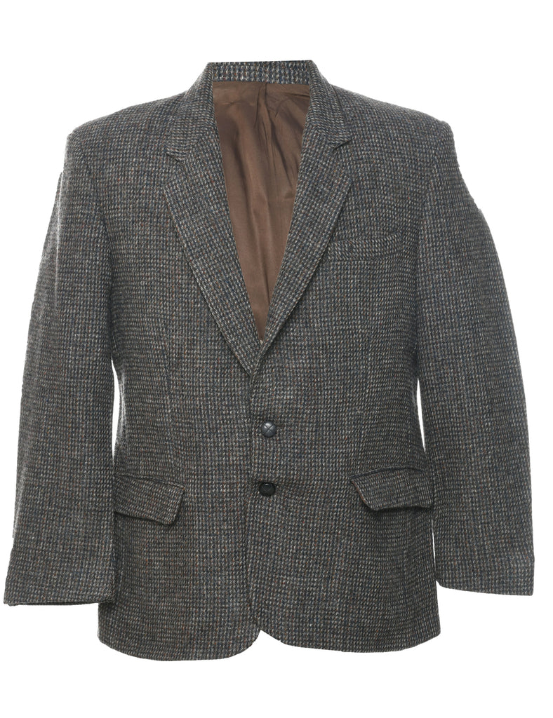 Wool Harris Tweed Blazer - L