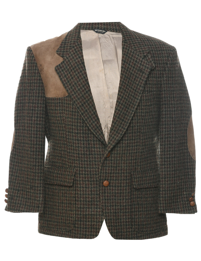 Wool Harris Tweed Blazer - L