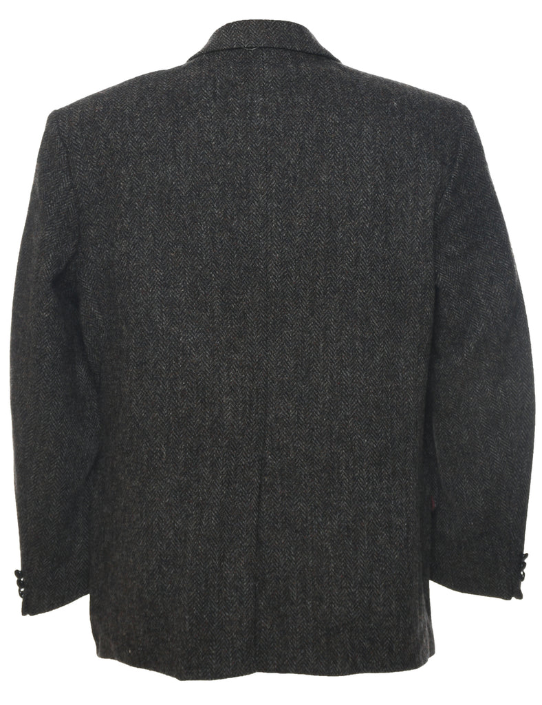 Wool Harris Tweed Blazer - L