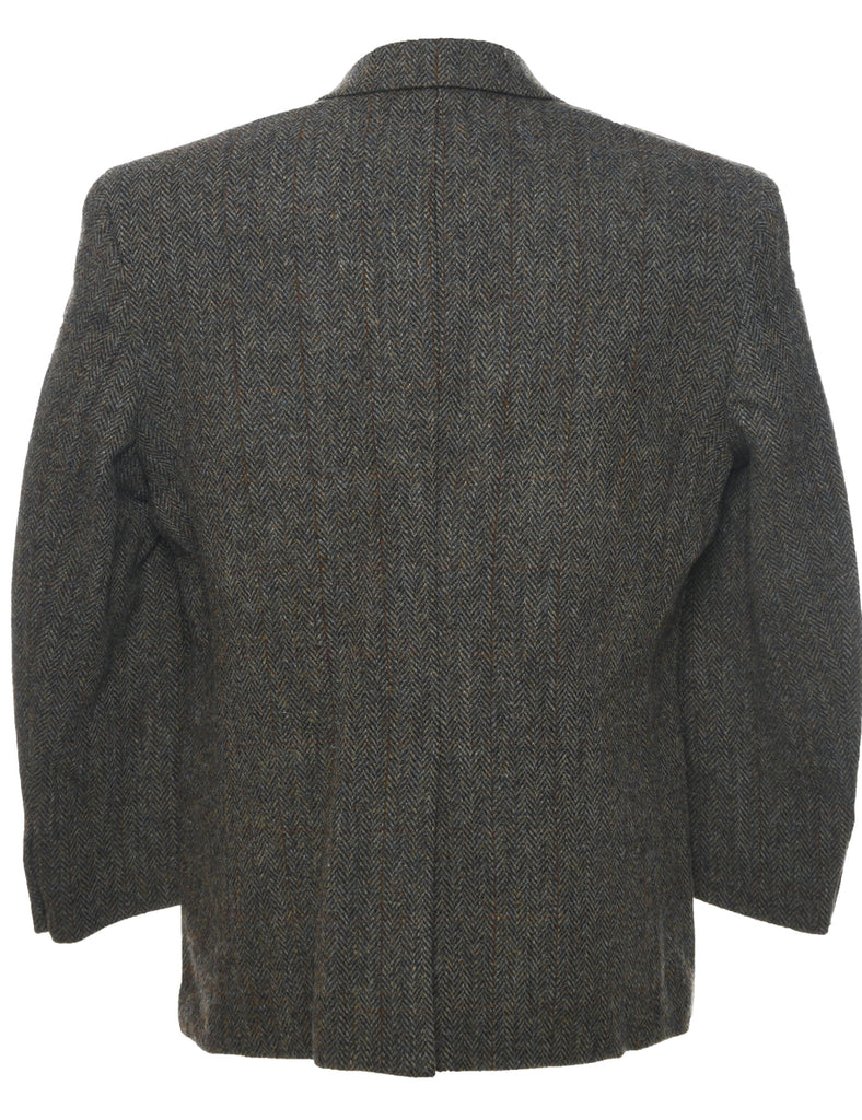 Wool Harris Tweed Blazer - L