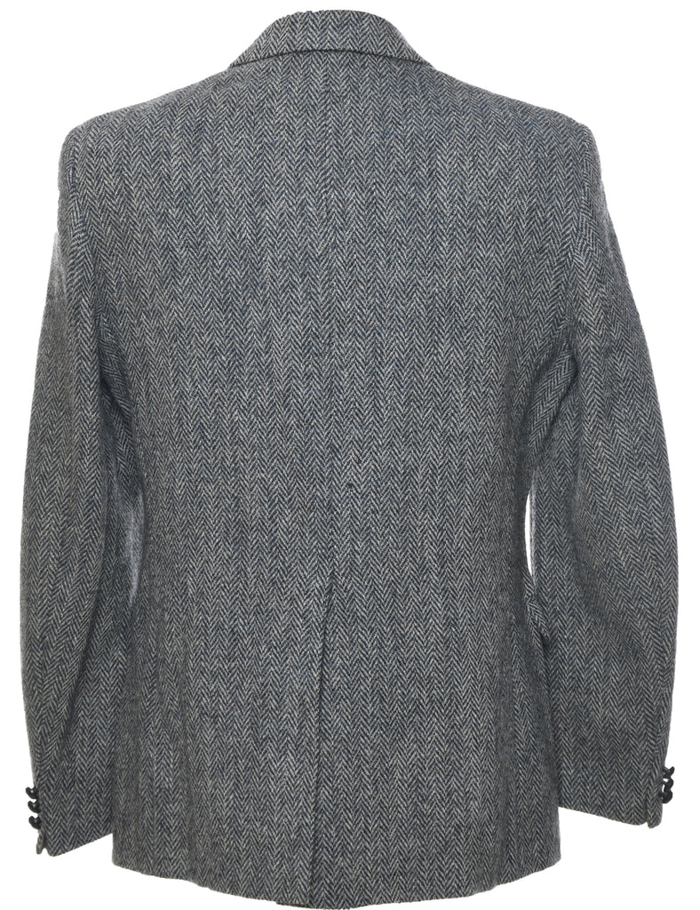 Wool Harris Tweed Blazer - M