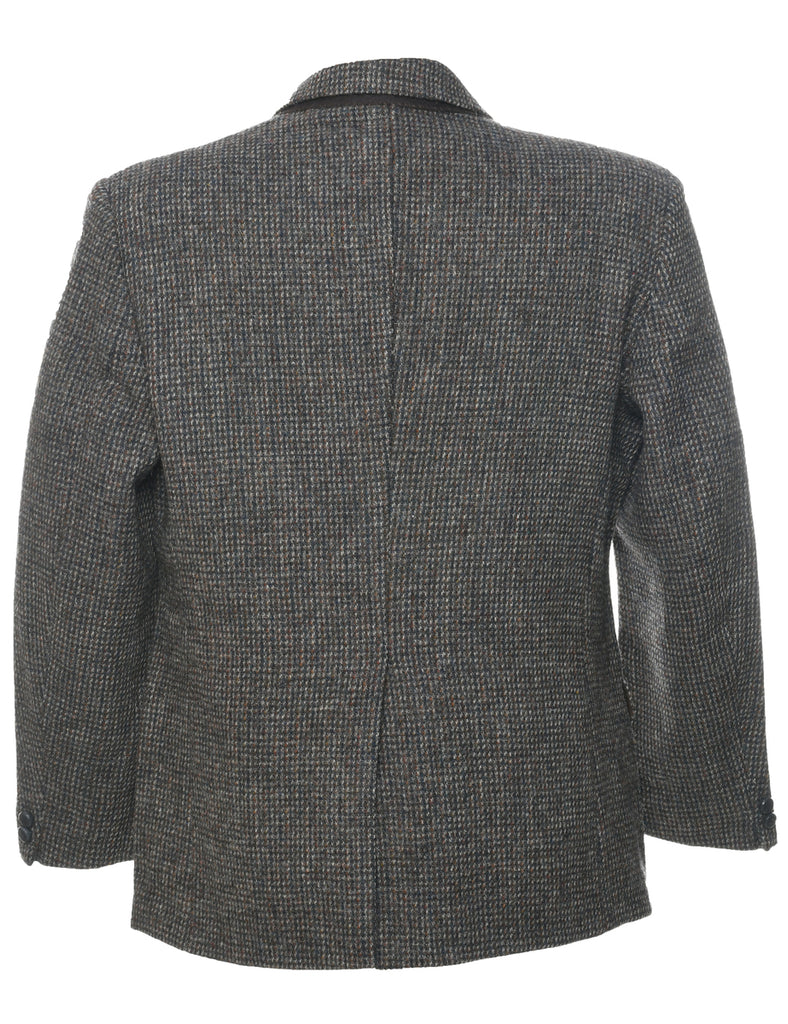Wool Harris Tweed Blazer - L