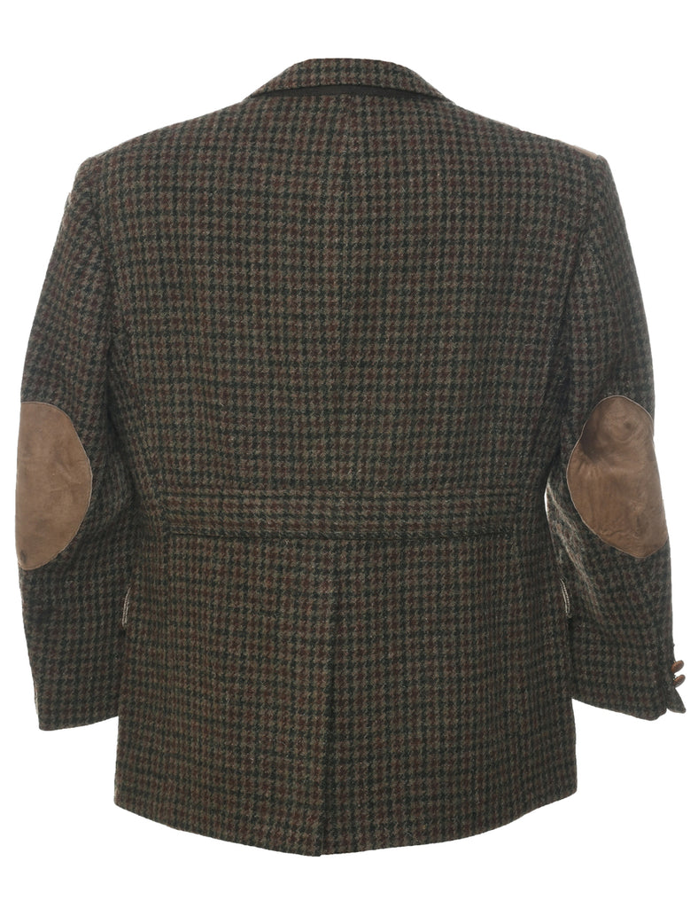 Wool Harris Tweed Blazer - L