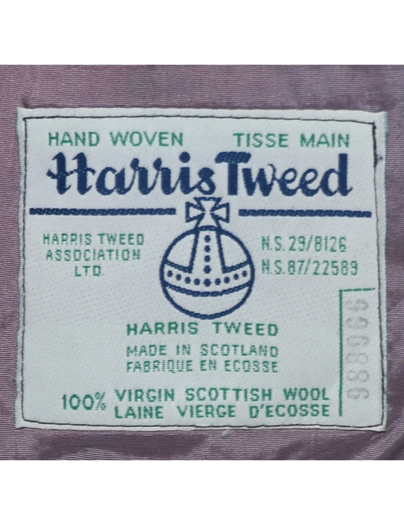 Wool Harris Tweed Blazer - M