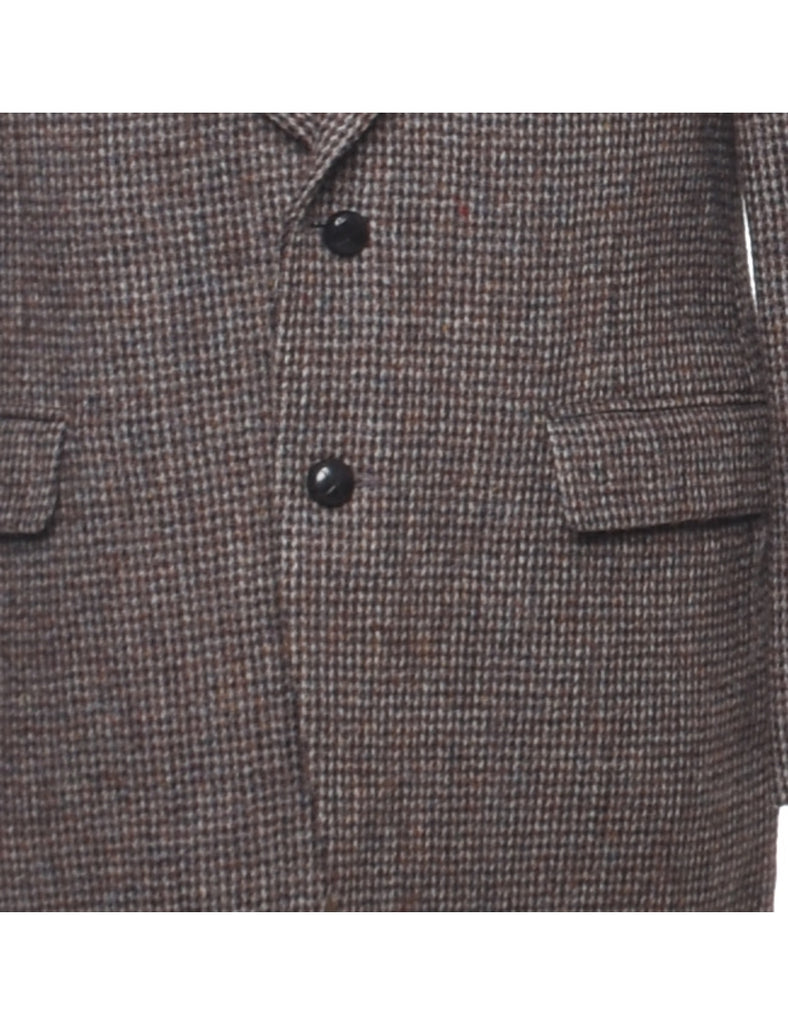 Wool Harris Tweed Blazer - M