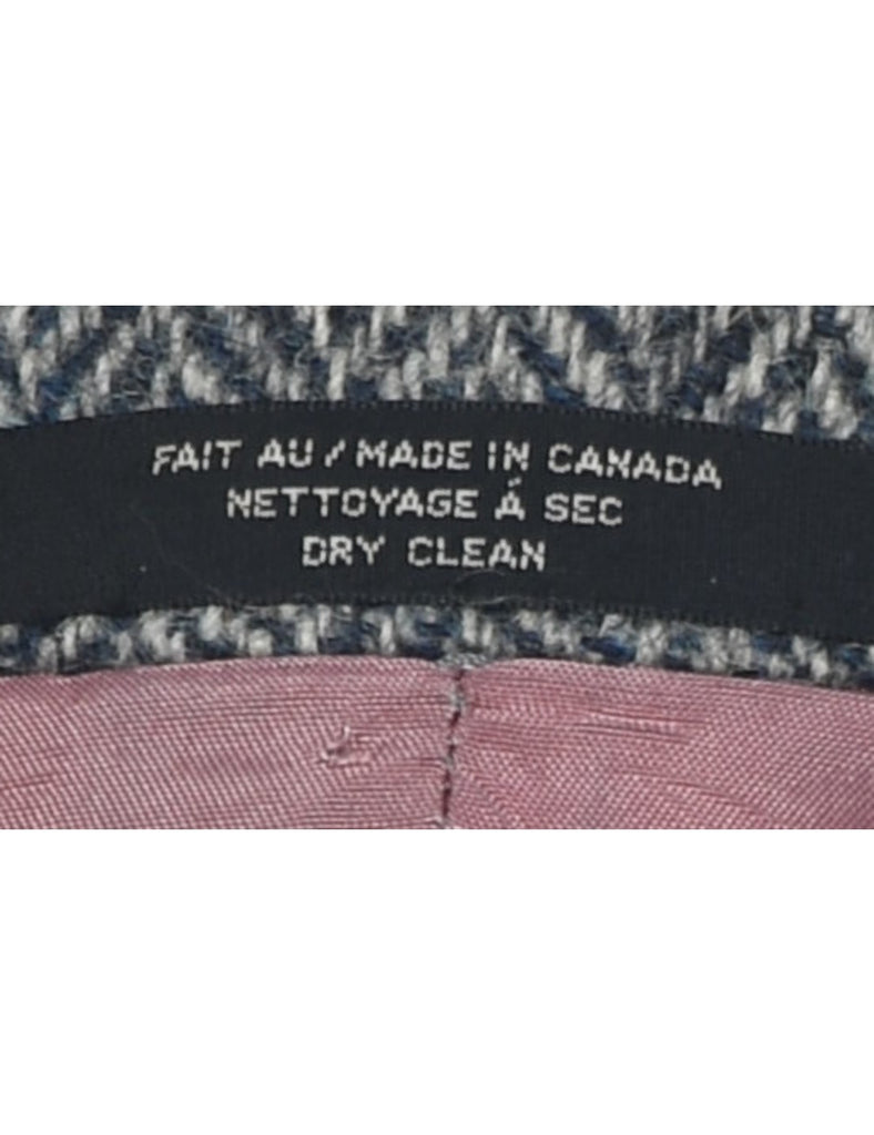 Wool Harris Tweed Blazer - M