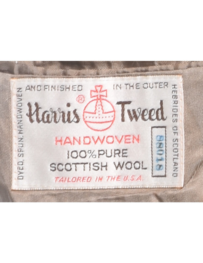 Wool Harris Tweed Blazer - M