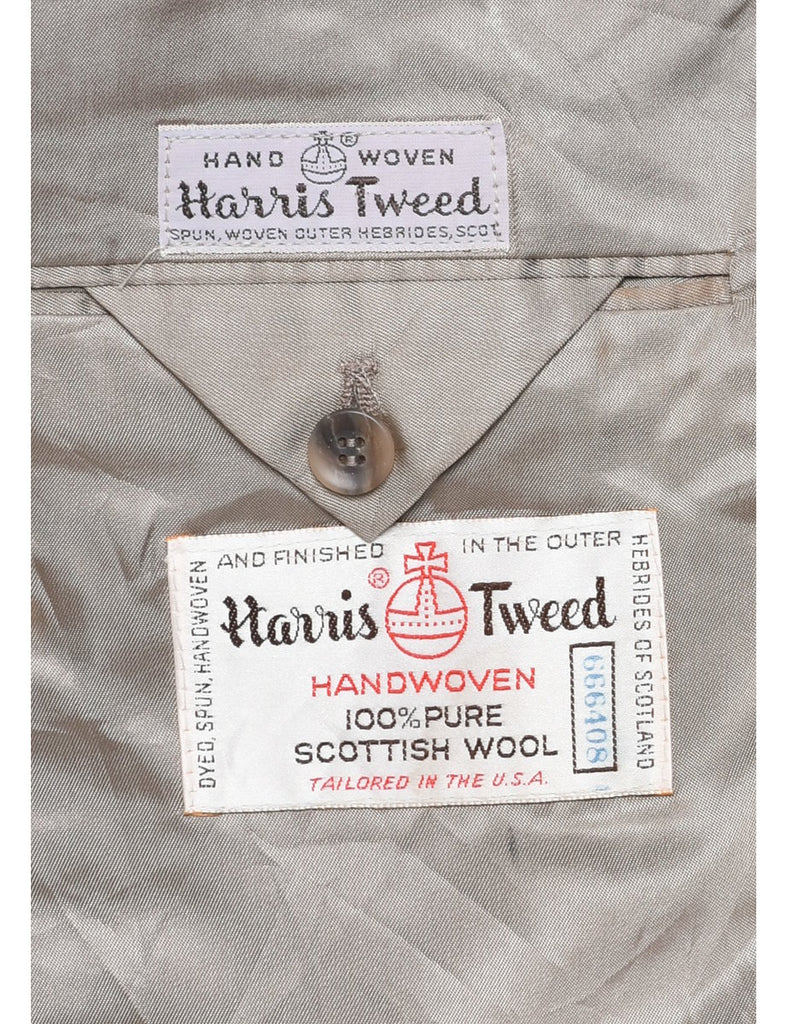 Wool Harris Tweed Blazer - L