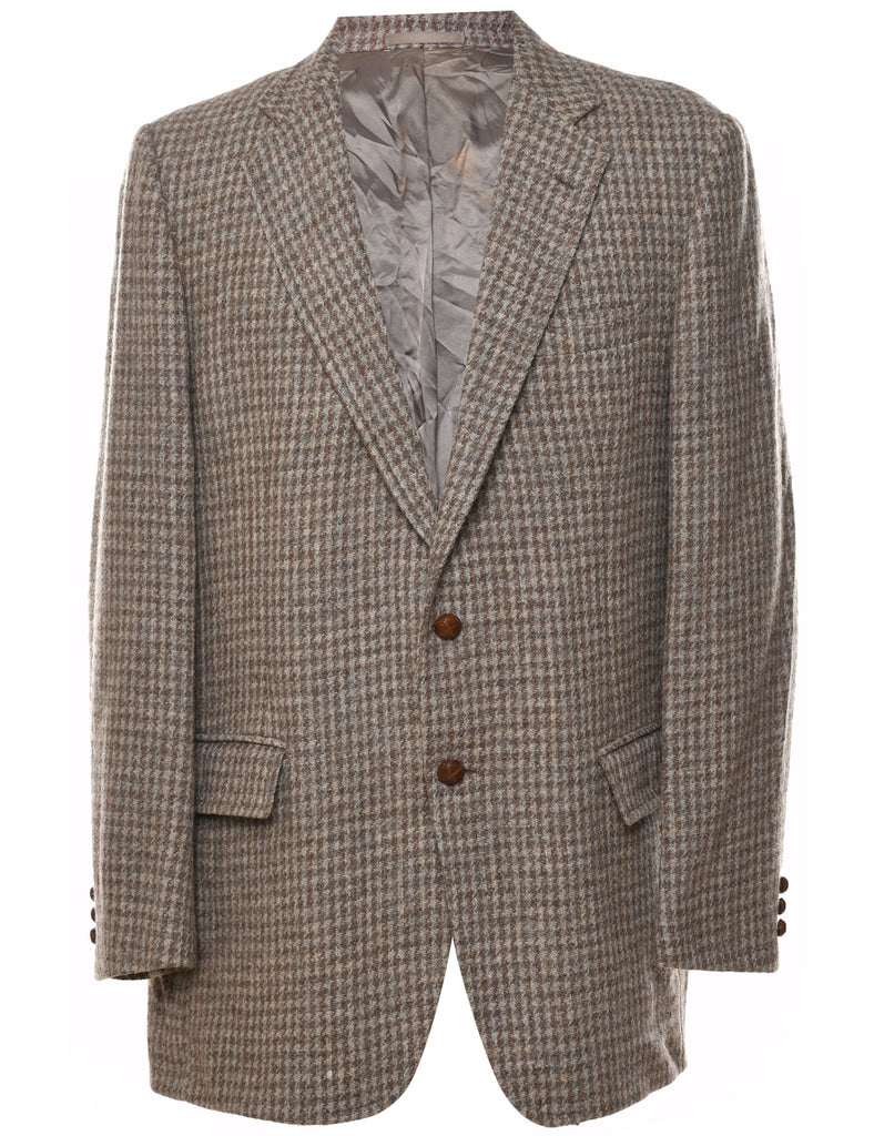 Wool Light Brown Stanley Blacker Blazer - L