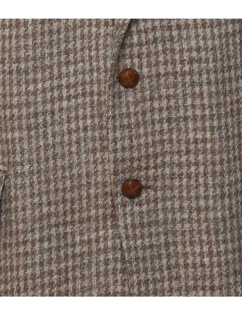 Wool Light Brown Stanley Blacker Blazer - L