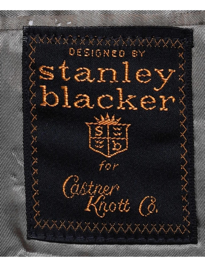 Wool Light Brown Stanley Blacker Blazer - L