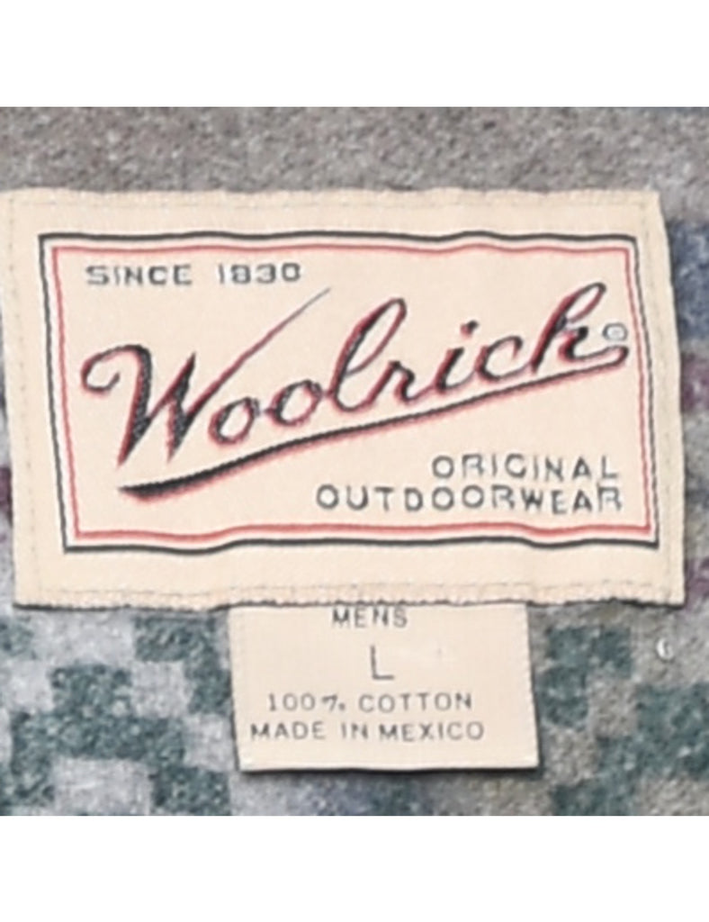 Woolrich Aztec Pattern Multi-Colour Shirt - L