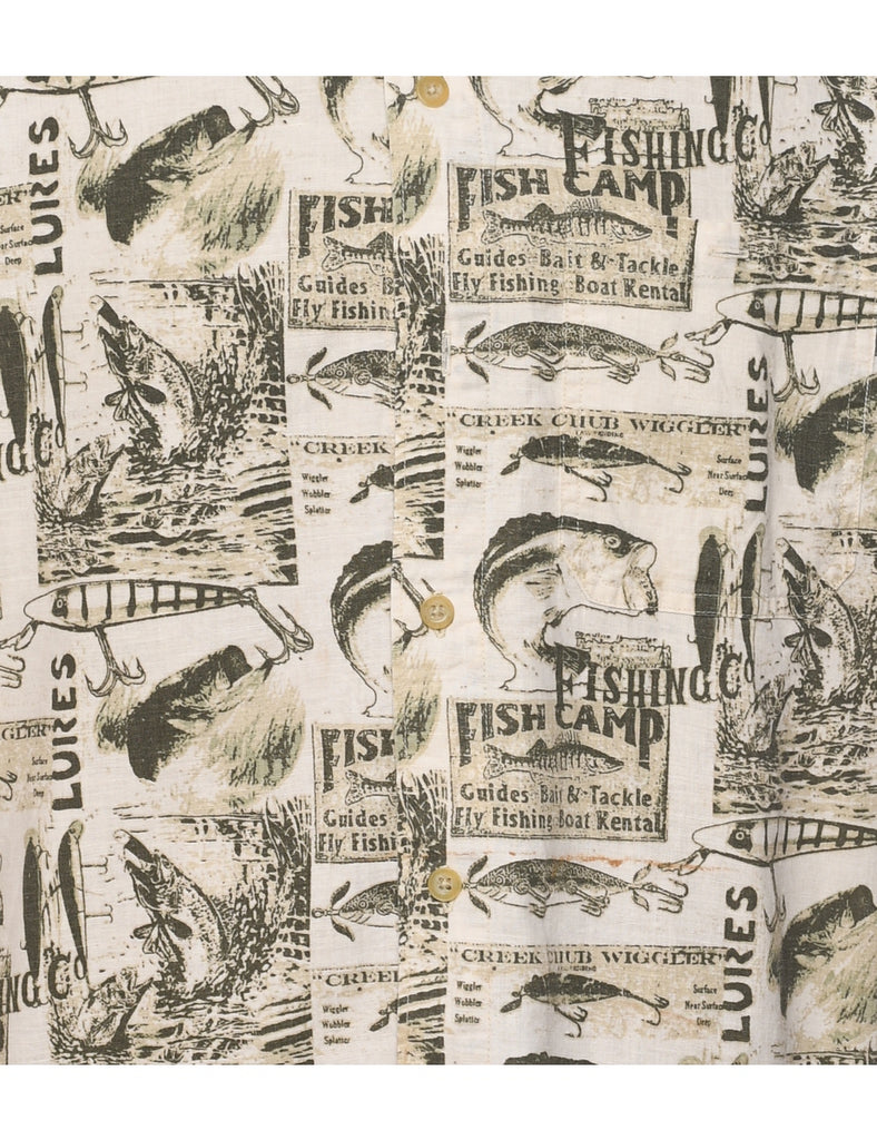 Woolrich Hawaiian Shirt - L