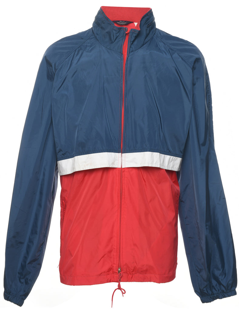 Woolrich Navy & Red Nylon Jacket - XL