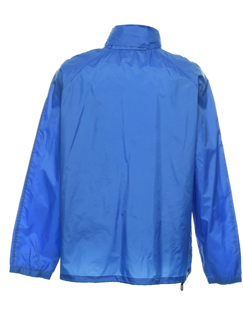 Woolrich Nylon Blue Zip-Front Jacket - XL