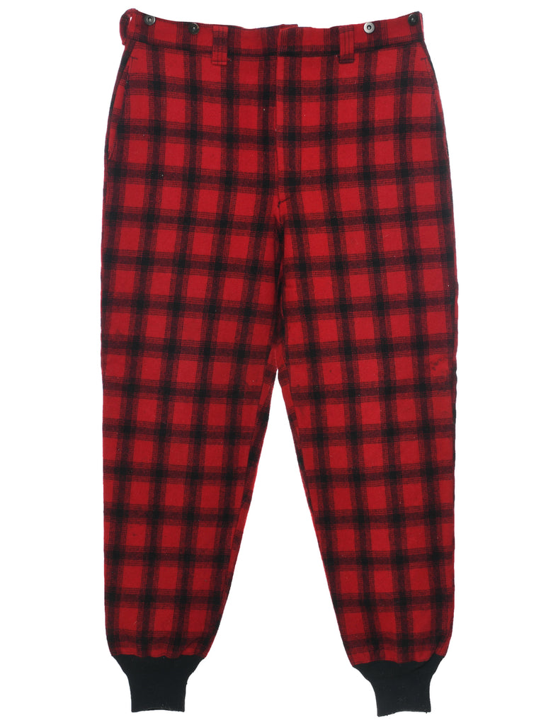 Woolrich Tartan Trousers - W37 L32