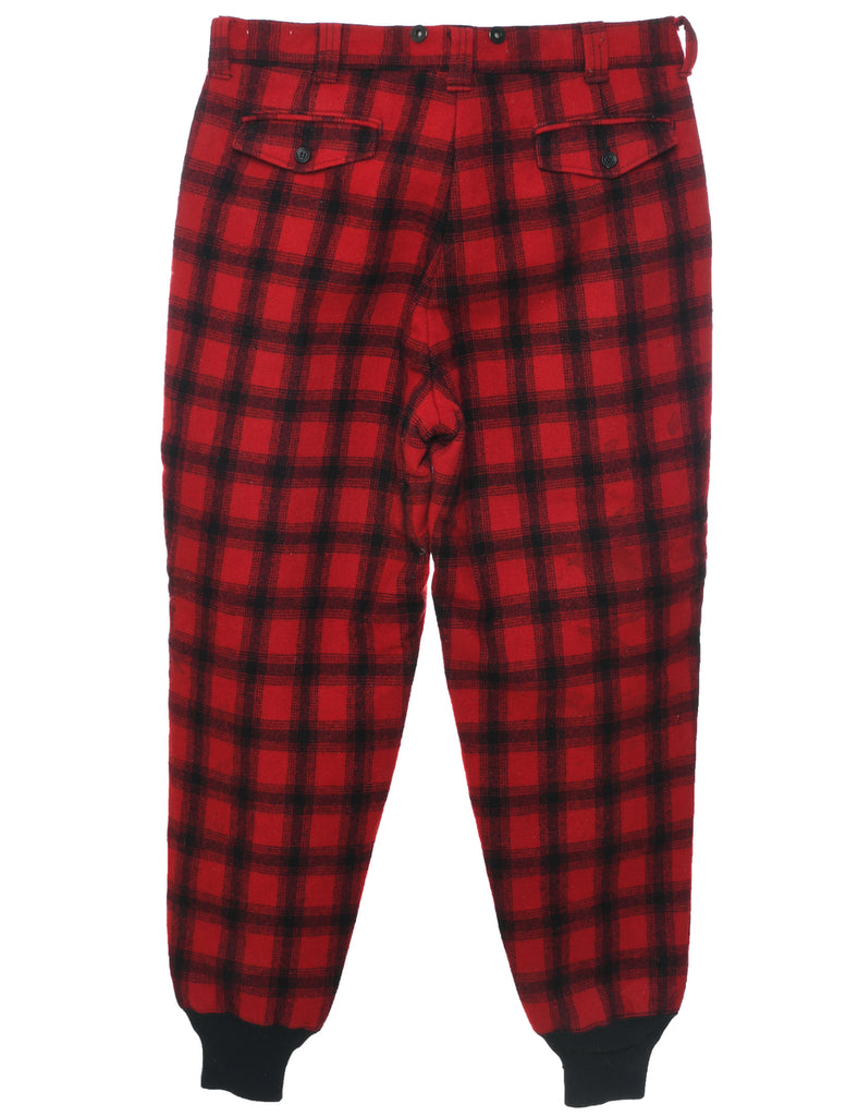 Woolrich Tartan Trousers - W37 L32
