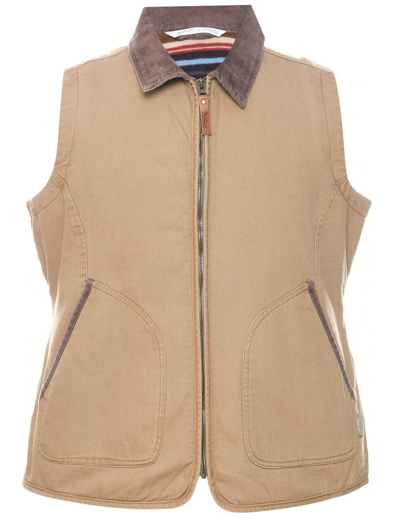 Woolrich Workwear Denim Jacket Vest - L
