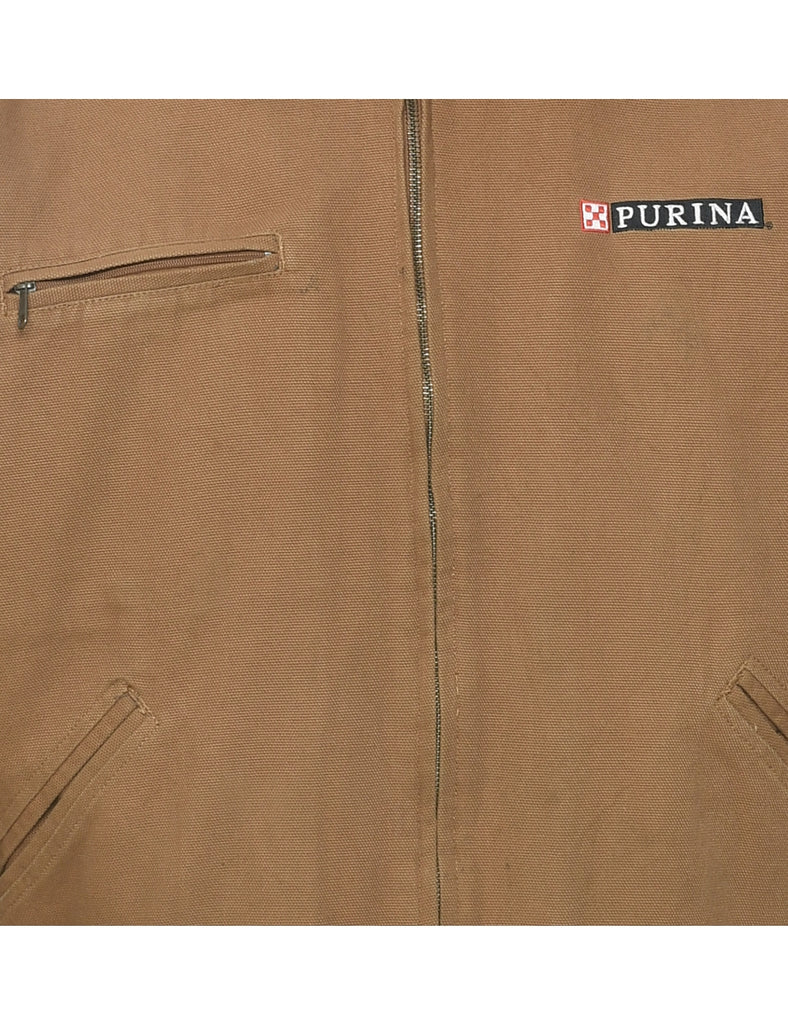 Workwear Brown Jacket - M