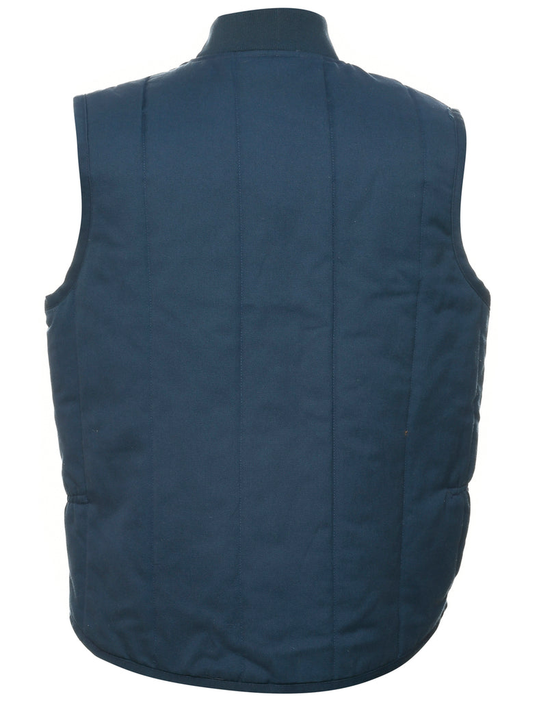 Workwear Navy Waistcoat - L